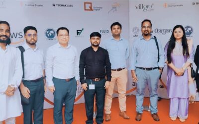 Attended inauguration of AIC CGU ( C V Raman College of Engineering Foundation) in Bhubaneswar along with AIM officials from Govt of India, Leaders of AIC SMU, distinguished investors and other start-ups.