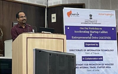 Sharing journey of aAHARAN in (ASCEND) Organised by DIT & STARTUP INDIA
